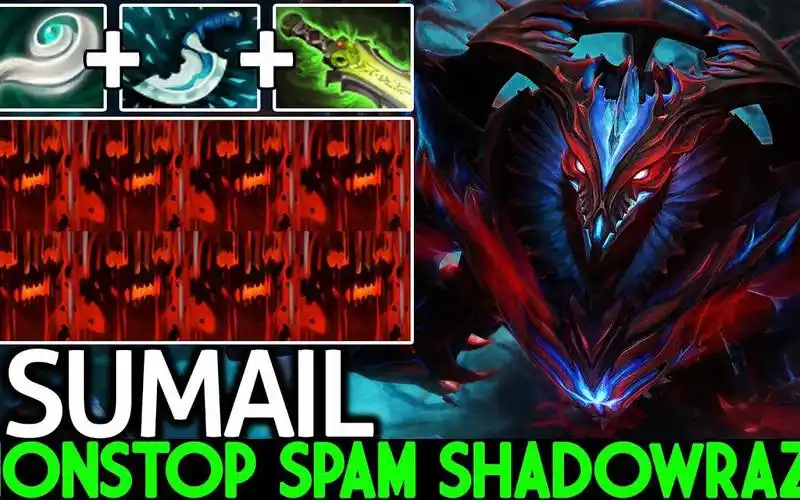 【dota2】sumail 跳刀吹风虚灵 那飘逸的法系影魔 by dota2 high