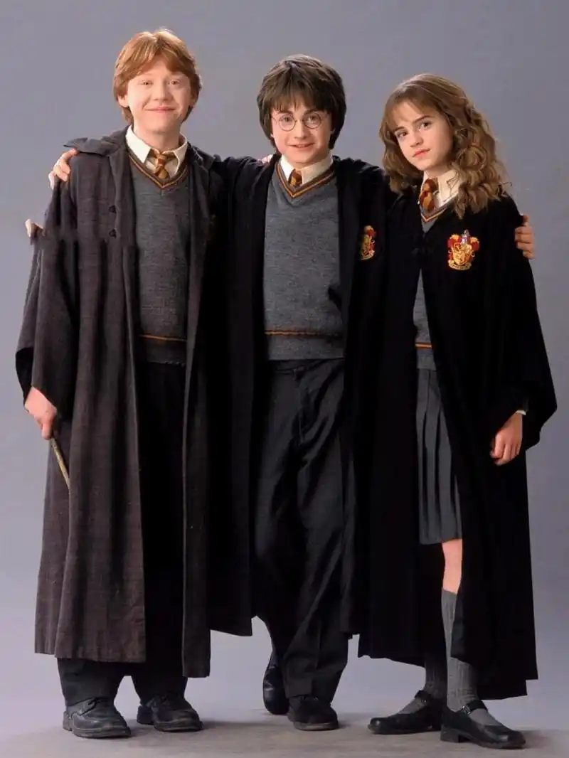 哈利波特 剧照 可爱的三小只