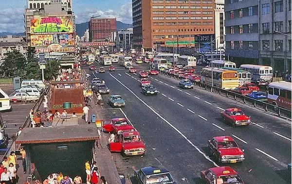 摄影师镜头下1980年的中国台湾老照片