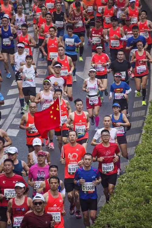 其它 2020"广马"风采 写美篇        2020广州马拉松大赛,今天上午7点