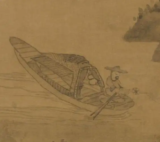 吴镇渔父图鉴赏