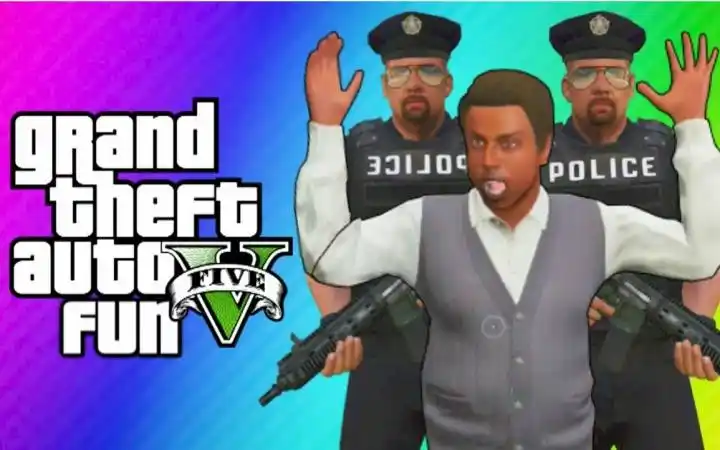 [vanoss中文字幕]gta5online搞笑时刻-140314