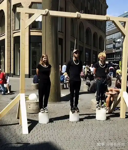 抵制全球变暖的行为艺术家