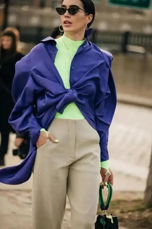 紫色系彻底火出圈!长春花蓝贼适合亚洲妹子,搭配绿色浪漫到心动