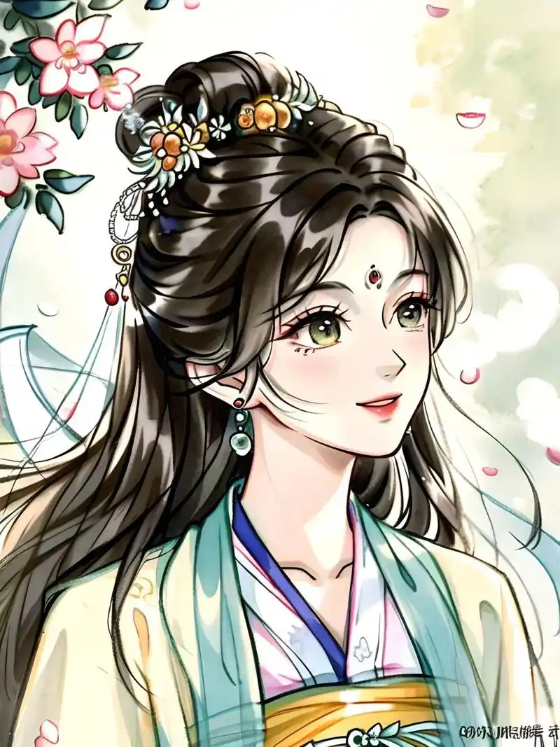 绘画素材 | 国风动漫插画