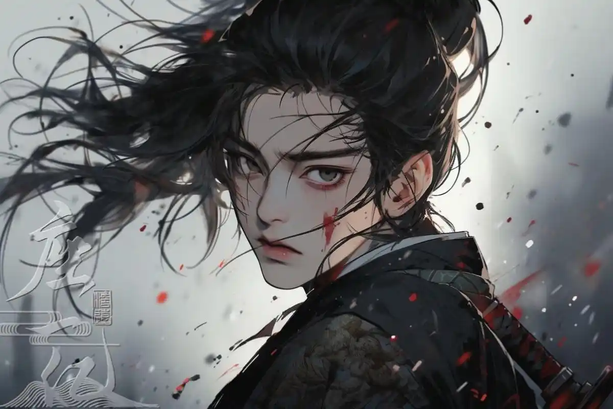 将军百战死·战损风壁纸头像七张·附关键词 a general in armor with