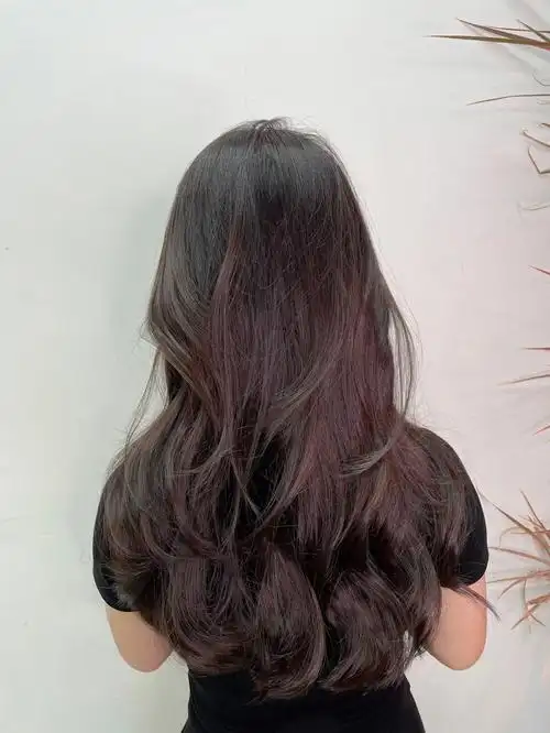 中长发烫发大波浪