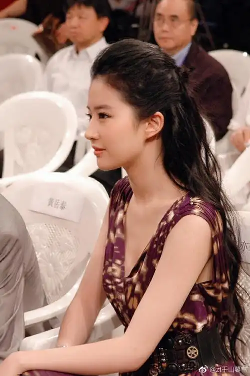 刘亦菲 2010年8月28日,长春,电影《倩女幽魂》举办媒体见面会,精致的