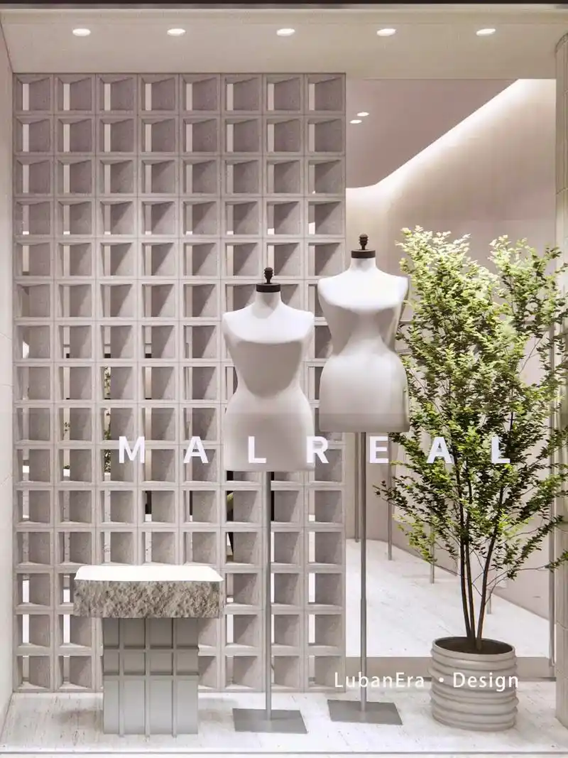 服装店装修,服装店设计|80平方女装买手店设计案例 #店铺设 - 抖音