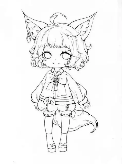 动漫q版人物简笔画-简笔画-369作文网