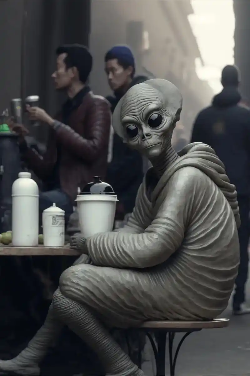 摊牌了这世界上真有外星人