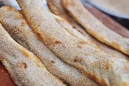 湖北天门土特产锅盔芝麻锅奎早点锅魁一份6个其它