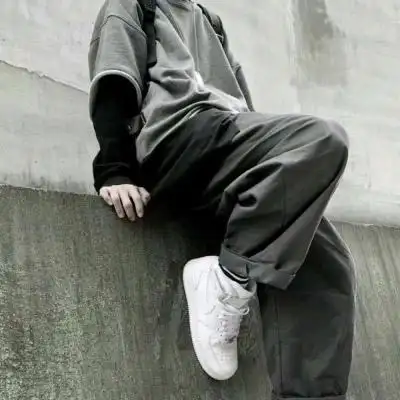 男生头像腿控下半身 男生腿部头像高清图片