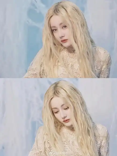 迪丽热巴天使蹲出圈