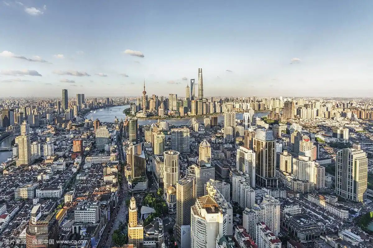 上海城市风光全景图