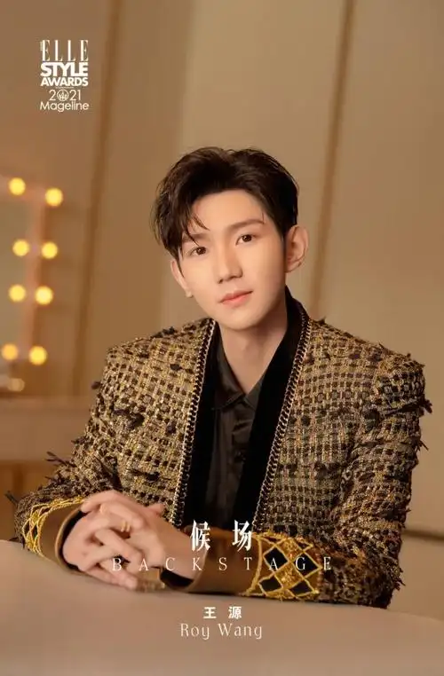 2021年11月18号王源出席elle风尚大典