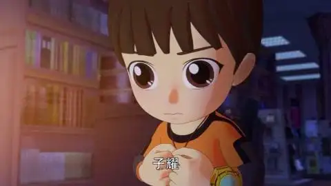 斗龙战士: 子耀一组找到了天画说的鬼原来是个小恐龙啊