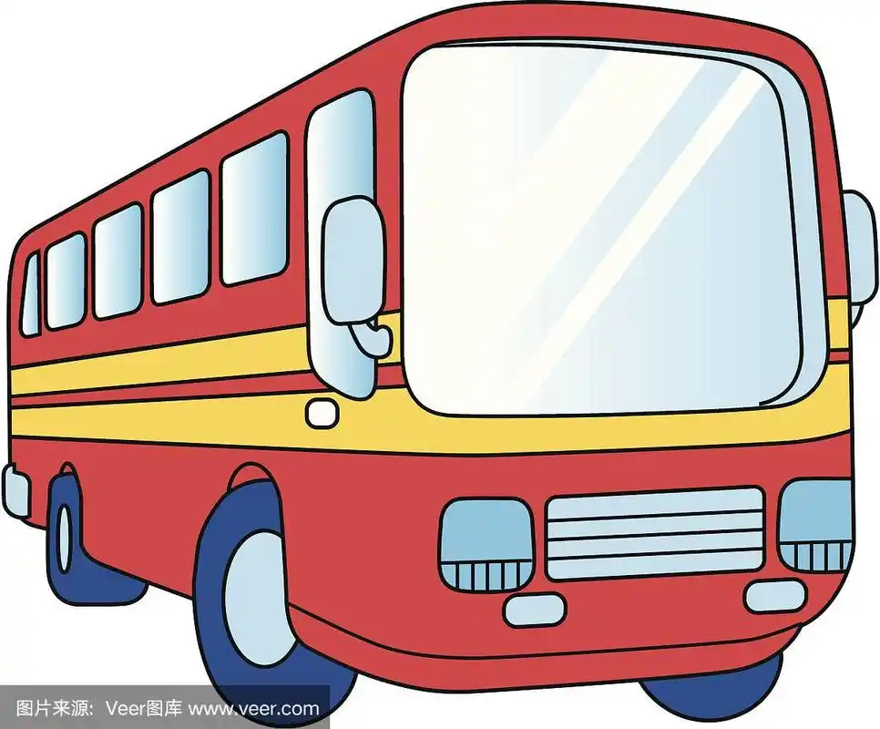 巴士,卡通,观光巴士,公共交通,在活动中