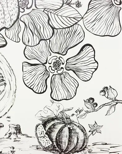 原创作品:手绘线条