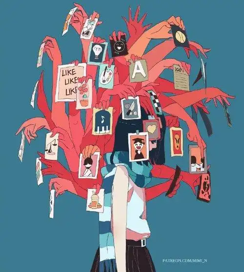 日本插画师:mimi n