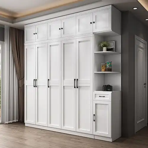 衣柜现代简约木质2门3门4门5门6门环保经济型小户型卧室整体衣橱