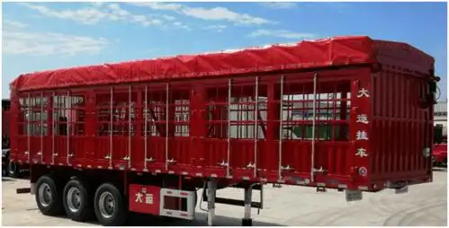 一,平板花栏对开带电动篷布1,煤运半挂车:11米及11.