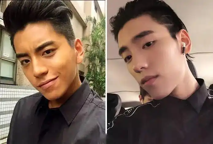 网友说王大陆王子异蜜汁相像,但是这几张图对比起来还是王大陆的嘴更