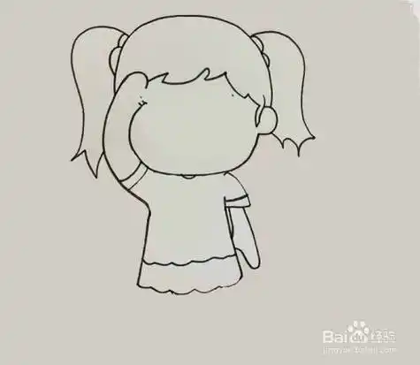 敬礼的小学生简笔画简笔画图片小学生升国旗敬礼 .