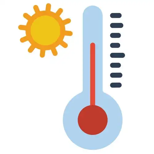 扁平卡通温度计高温太阳夏天元素gif夏天夏季高温元素[gif]