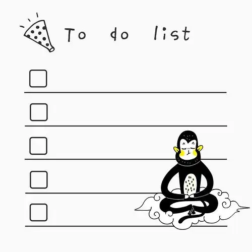 【素材】自制todo list,today等打印素材.