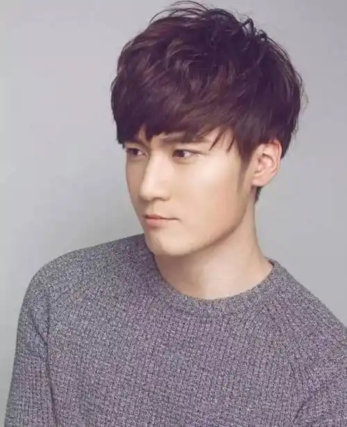 纹理烫——男生发型图片及名称,各色型男要你好看.