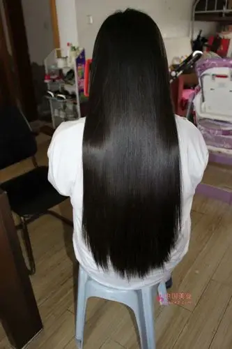 剪去女警察55厘米油光顺滑秀发-海浪1778#_中国长发