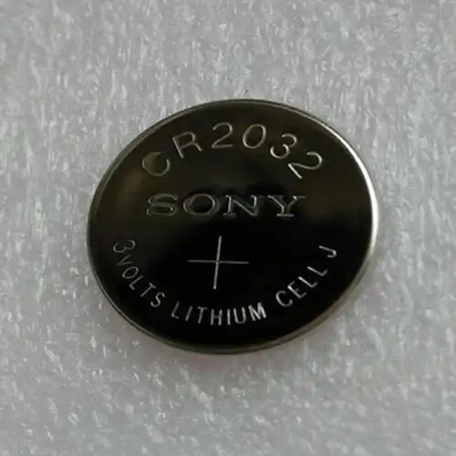2粒cr2032纽扣电池索尼机顶盒电视主板电子秤汽车钥匙遥控器2粒视频