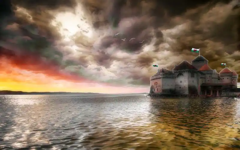 首页 桌面壁纸 风景壁纸 3d超唯美梦幻大自然风景高清壁纸