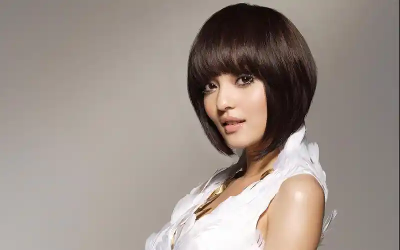 张韶涵短发写真高清桌面壁纸下载张韶涵短发美女歌手美女明星