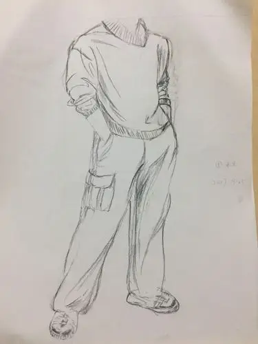 绘画路上继续前行一人物速写第6期