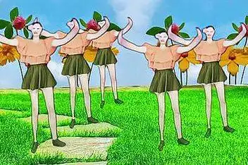 黑姑娘广场舞蹈队 外婆的澎湖湾_百度视频搜索