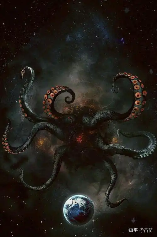 有没有什么特别帅的克苏鲁图片?