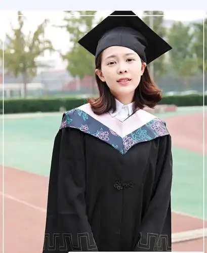 学位学士服批发毕业礼服定做大学生女学院风本科文科硕士博士帽袍_生