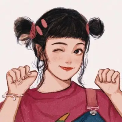 丸子头可爱女生动漫头像图片