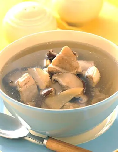 食谱:香菇鸡汤