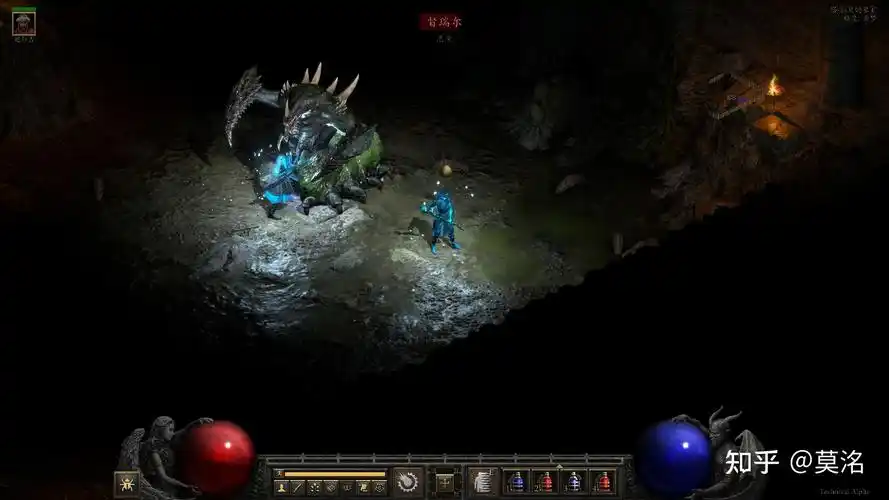 暗黑2重制版第二幕boss无缩放暗黑2重制版第二幕boss缩放图暗黑2重制