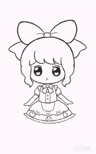 爱丽丝怎么画简单漂亮