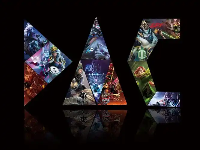 dota2第二届亚洲邀请赛应援海报