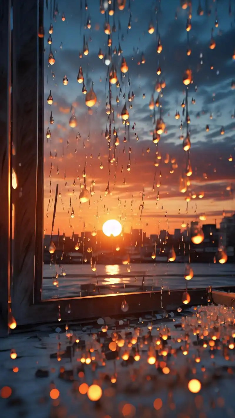 91眼泪掉下来窗边壁纸,伤感又唯美90 眼泪掉下来的瞬间,是情感的