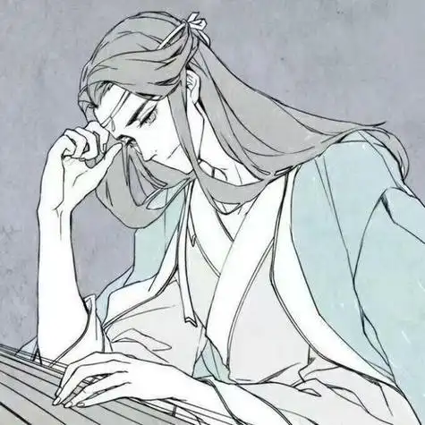 简笔画古风男生帅气头像 男生头像图片大全 -【爱个性】