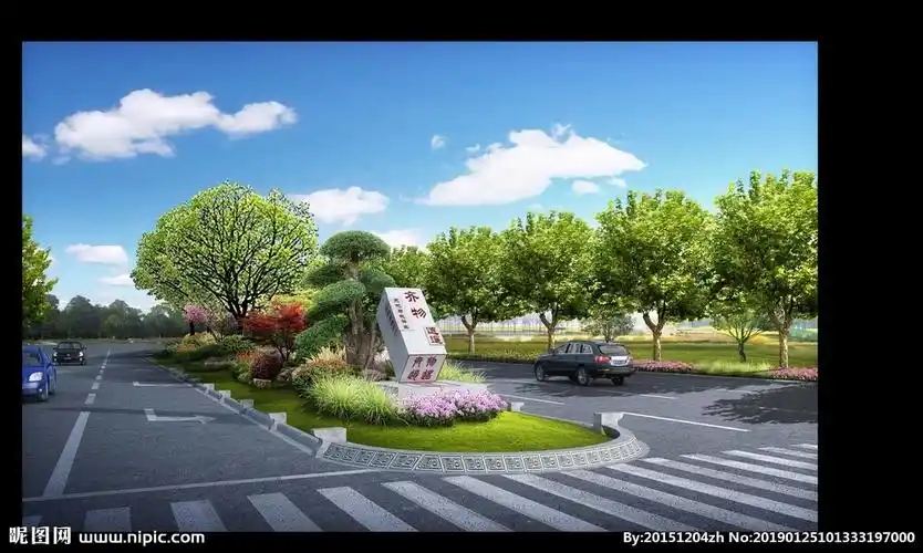 景观道路设计图片
