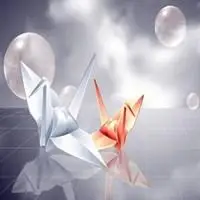 表示千纸鹤的图片大全唯美_微信头像图片大全