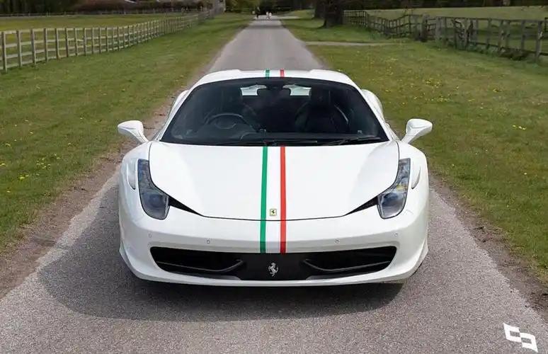 跃马文化的传承:白马王子法拉利458spider