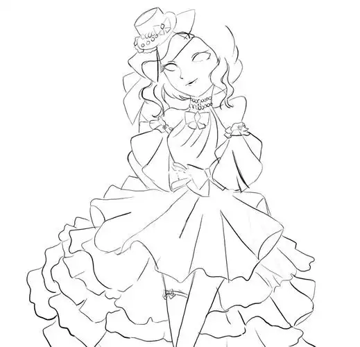 红夫人稀世时装蝶恋花之恋草稿版